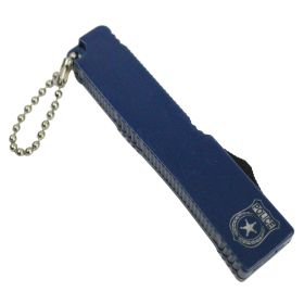 Defender Mini 5" KeyChain Knife Stainless Steel P Blue Handle KeyChain Lock