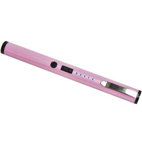 6" OFFICE PEN STYLE POWER STUN GUN PINK COLOR 100KV