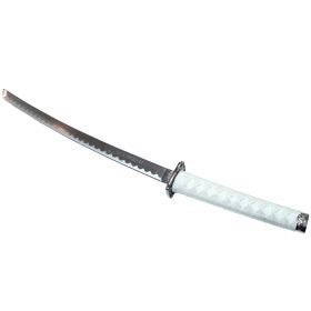 39.5" White Dragon Design Samurai Katana Sword Set with Stand
