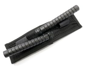 Non Interlocking Throwing Knives Baton Set of 2 with Sheath