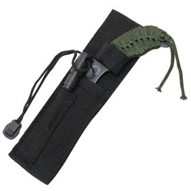 7"  Hunting Knife Black Tactical Carbon Steel Blade