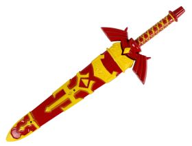 Defender 11.5" Fantasy Stainless Steel Red Dagger