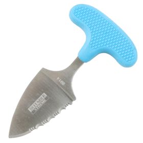Defender-Xtreme 5" Stainless Steel Full Tang Tactical Survival Blue Push Knife