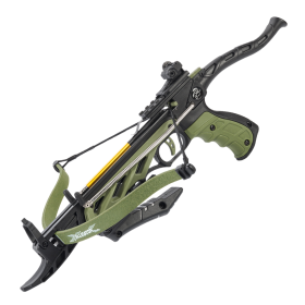 Man Kung Green Professional Alligator Pistol Crossbow 80 Lbs 185 fps 
