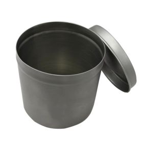 BDeals Stainless Steel Medium Dressing Jar 3.5"x3.5"/9x9cm Hospital Holloware