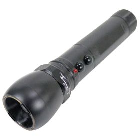 Defender Black 10 Million Flashlight Style LED Dimmer Stun Gun