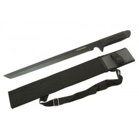 18" Ninja Black Wholesale Sword with Sheath
